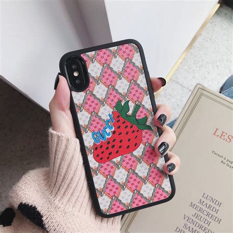 gucci strawberry phone case|iPhone Cases for Women .